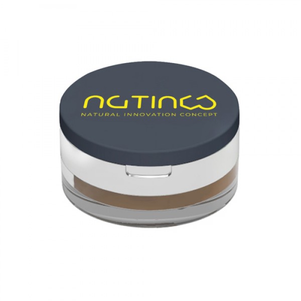Natinco Пудра для лица минеральная, тон 4 'Медовые оттенки - Тёмный бронзовый', рассыпчатая 10 г