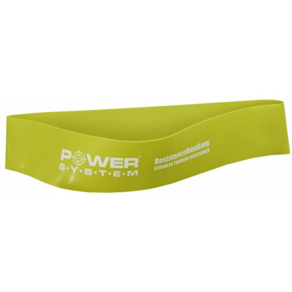 PowerSystem Резинка для фитнеса 4062 зеленая...