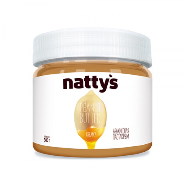 Natty's Паста-крем `Арахисовая` 325 г