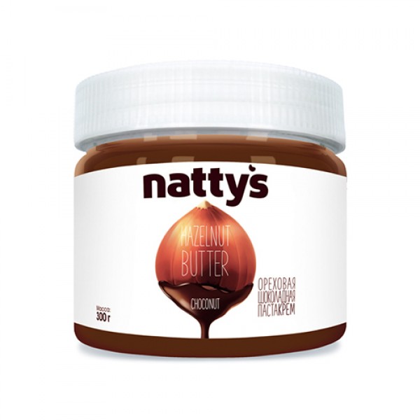 Natty's Паста-крем `Шоколадная ореховая` 325 г