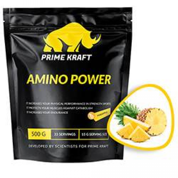 Prime Kraft Аминокислоты Amino Power 500 г Ананас...