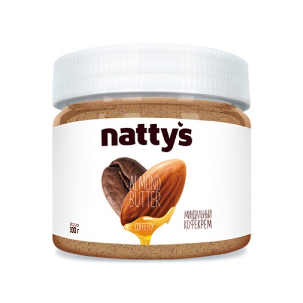 Natty's Паста `Миндальный кофе-крем` 325 г...