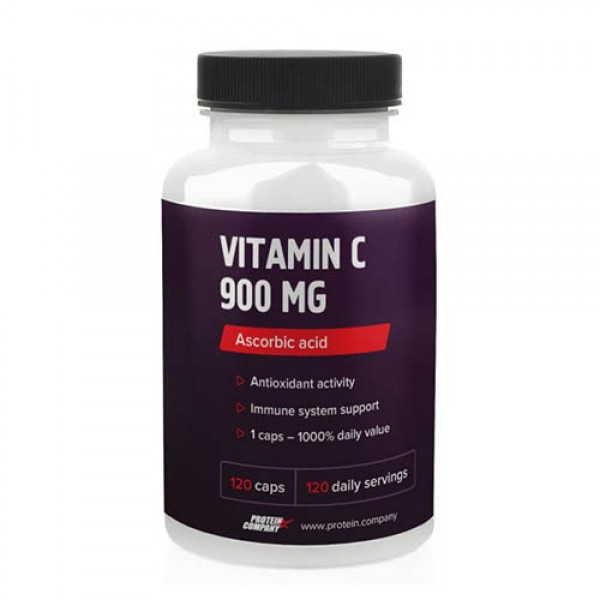 PROTEIN.COMPANY Витамин C, 900 mg 120 капсул