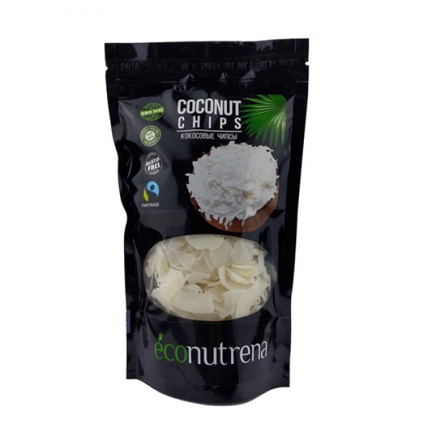 Econutrena Чипсы `Кокосовые`, органические 150 г