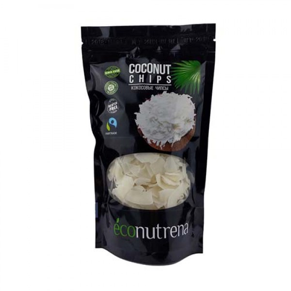 Econutrena Чипсы `Кокосовые`, органические 250 г