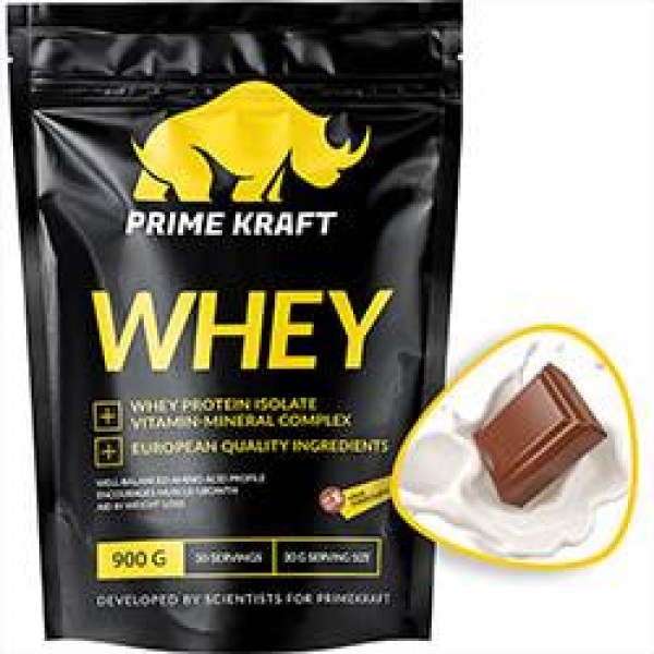 Prime Kraft Протеин Вэй 900 г Молочный шоколад