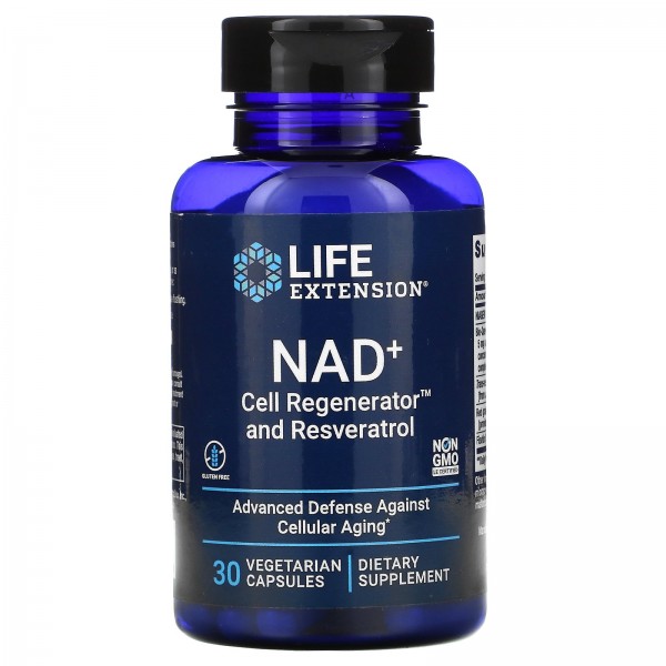 Life Extension NAD+ Cell Regenerator с ресвератрол...