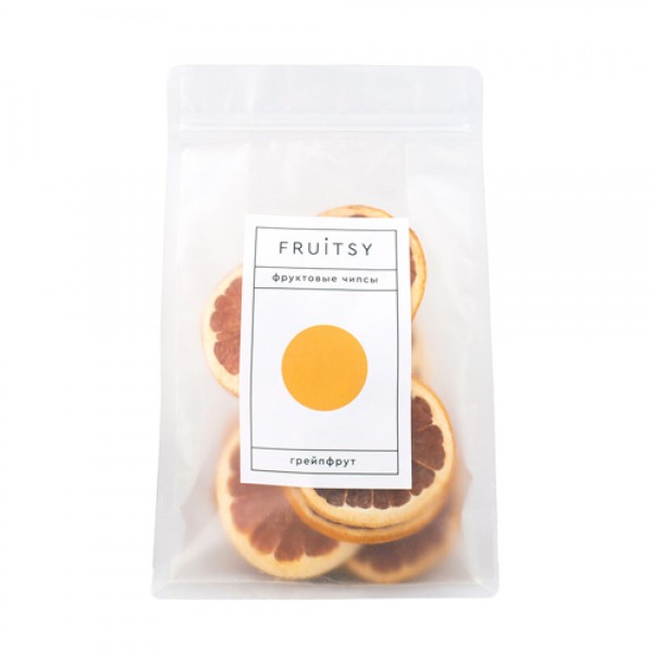 Fruitsy Чипсы фруктовые `Грейпфрут` 90 г