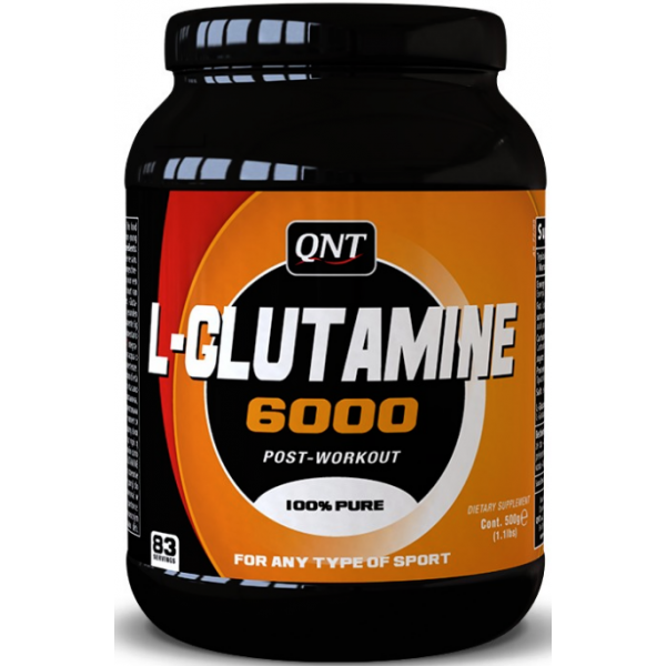 QNT L-Глютамин 6000 500 г
