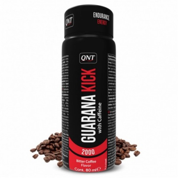QNT Гуарана Kick 2000 мг 80 мл Кофе