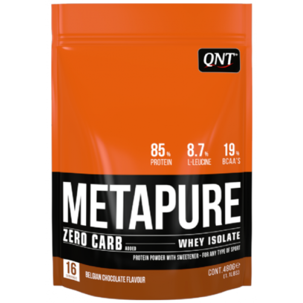 QNT Изолят Metapure Zero Carb 480 Бельгийский шоколад