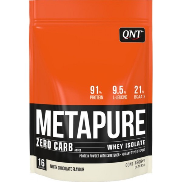 QNT Изолят Metapure Zero Carb 480 г Белый шоколад...