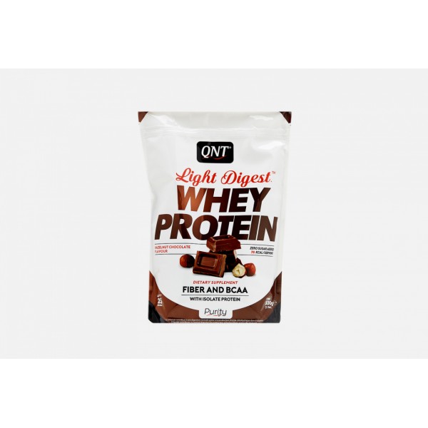 QNT Пробник Протеин Light Digest Whey 40 г Шоколад-Лесной орех