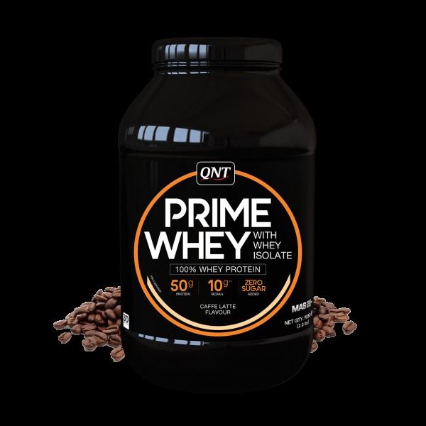 QNT Протеин PRIME Whey Blend 908 г Кофе латте