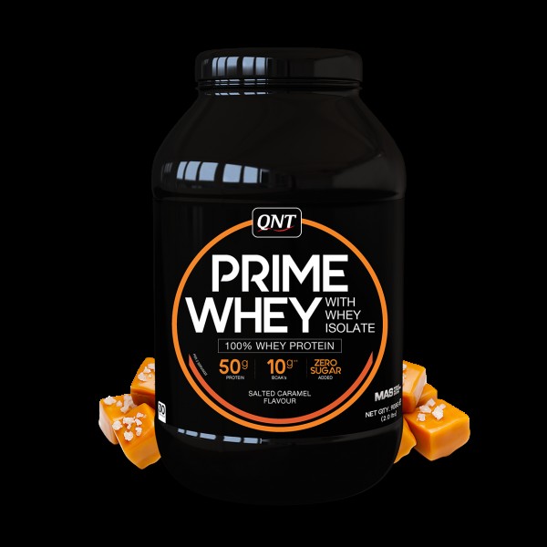 QNT Протеин PRIME Whey Blend 908 г Соленая карамел...