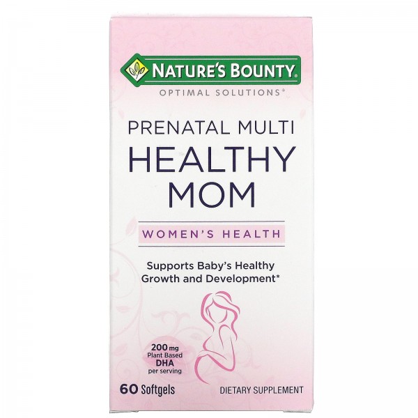 Nature's Bounty Optimal Solutions Healthy Mom муль...
