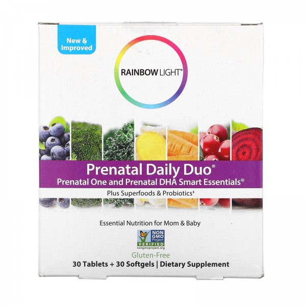Rainbow Light Prenatal Daily Duo Prenatal One и Pr...