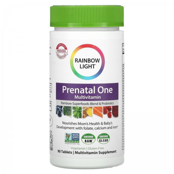 Rainbow Light Prenatal One пренатальные витамины 9...