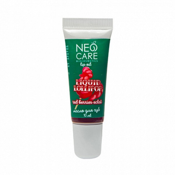 Neo Care Масло для губ 'Liquid lollipop' red berries eclat 10 мл