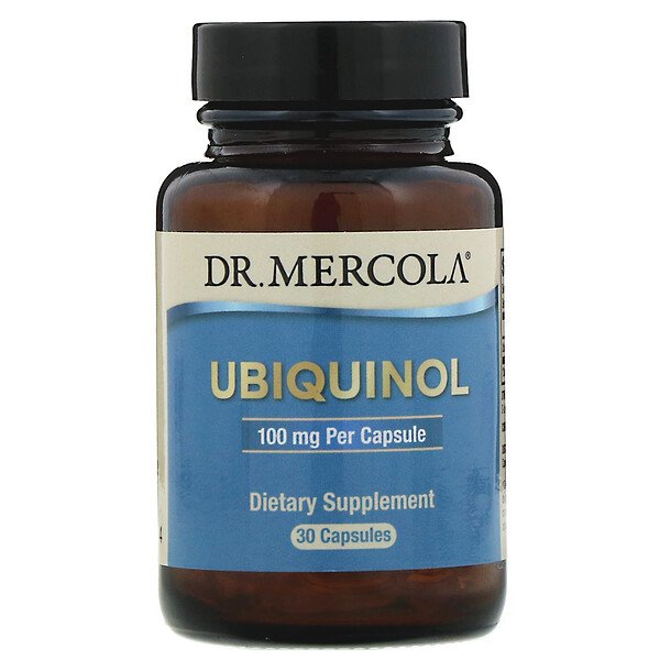 Dr. Mercola Убихинол 100 мг 30 капсул...