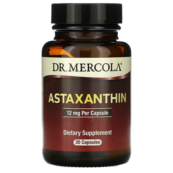 Dr. Mercola Астаксантин 12 мг 30 капсул...