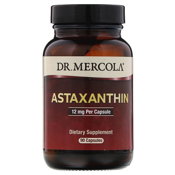Dr. Mercola Астаксантин 12 мг 90 капсул...