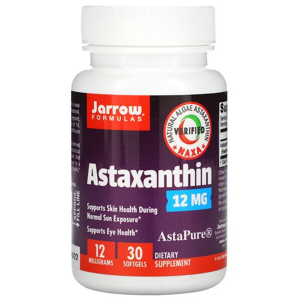 Jarrow Formulas Астаксантин 12 мг 30 капсул...