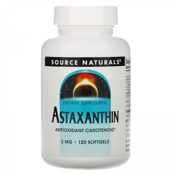 Source Naturals Астаксантин 2 мг 120 капсул...