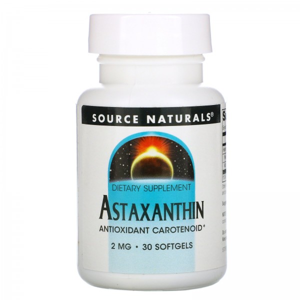 Source Naturals Астаксантин 2 мг 30 капсул...