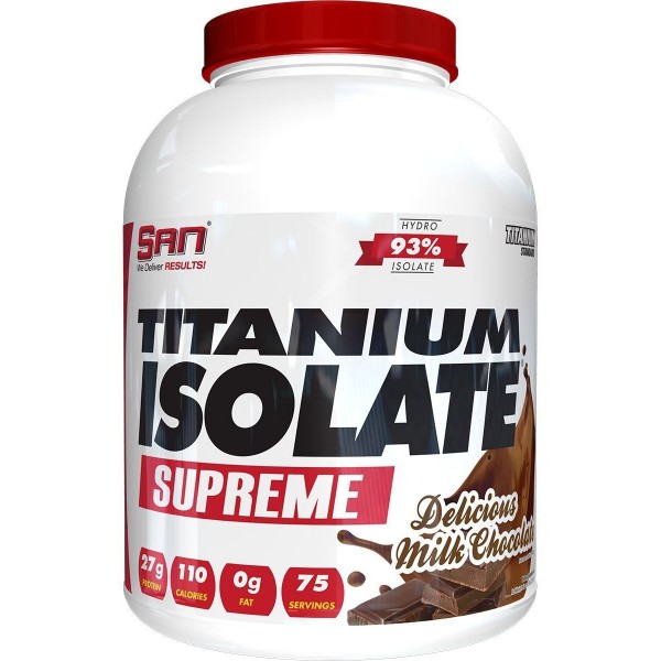 SAN Протеин Titanium Isolate Supreme 2270 г Молочный шоколад