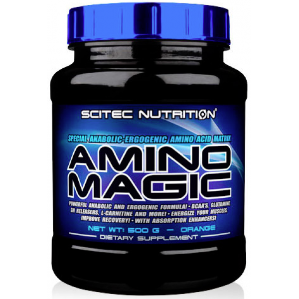 Scitec Nutrition Аминокислоты Amino Magic 500 г Апельсин