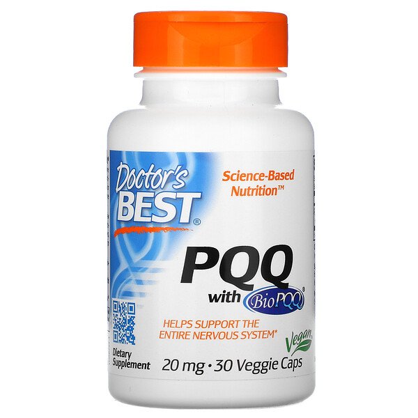 Doctor's Best PQQ с BioPQQ 20 мг 30 вегетарианских...