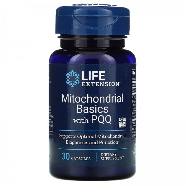 Life Extension Mitochondrial Basics с PQQ 30капсул...