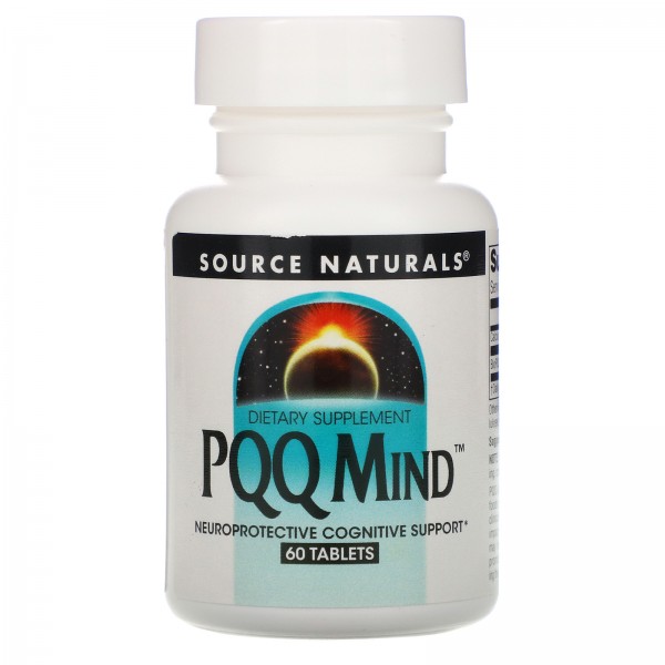 Source Naturals PQQ для мозга пирролохинолинхинон ...