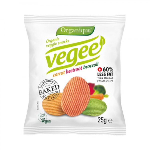 Organique Снеки картофельные `Vegee` 25 г