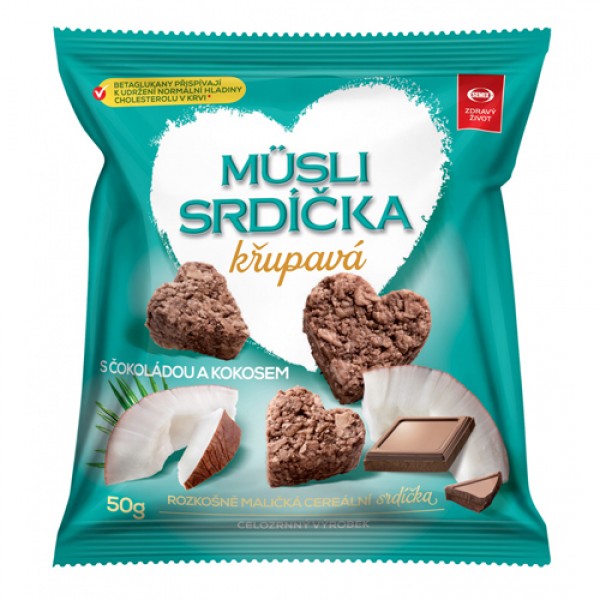 SEMIX Мини-снеки `Мюсли, кокос и шоколад` 50 г