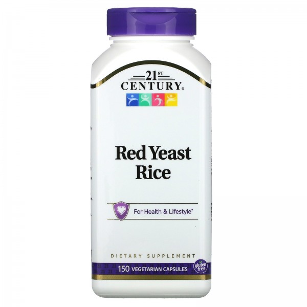 21st Century красный ферментированный рис 150 веге...