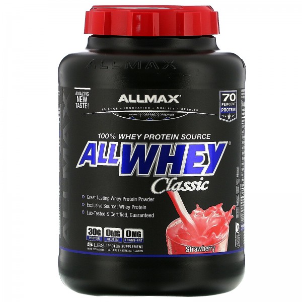 ALLMAX Nutrition Протеин AllWhey Classic Клубника ...