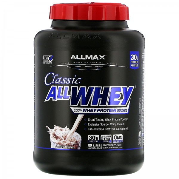 ALLMAX Nutrition Протеин AllWhey Classic Печенье-сливки 2270 г