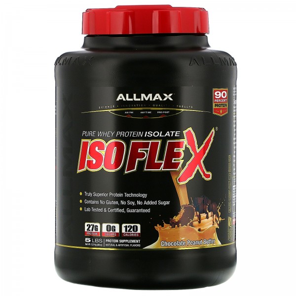 ALLMAX Nutrition Изолят протеина Isoflex Шоколад-а...