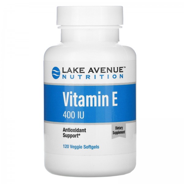 Lake Avenue Nutrition витаминE 400МЕ 120растительн...