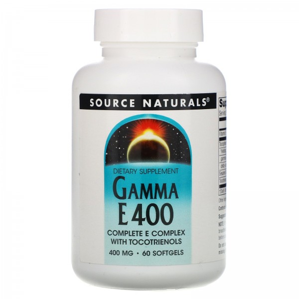 Source Naturals комплекс GammaE400 с токотриенолам...