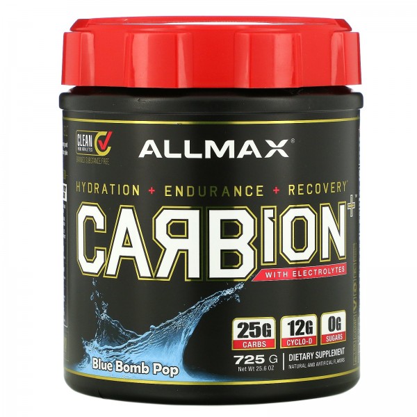 ALLMAX Nutrition CARBion+ с электролитами Blue Bom...