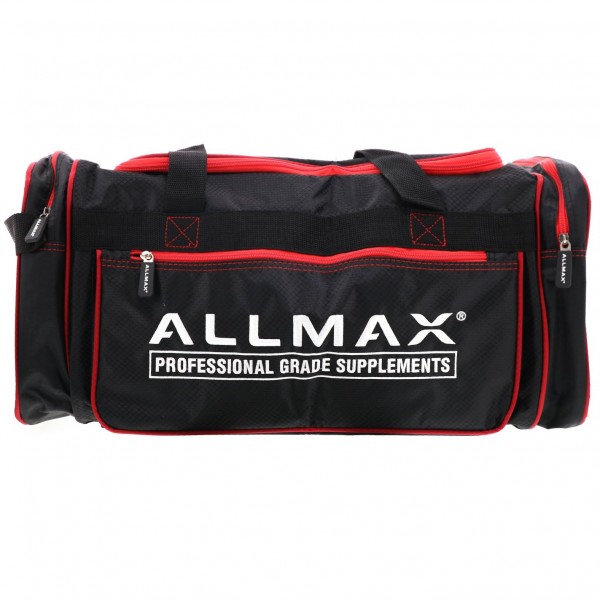 ALLMAX Nutrition Спортивная сумка черно-красная...