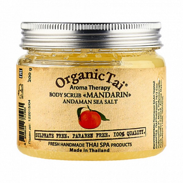 Organic Tai Скраб для тела на основе соли Андаманс...