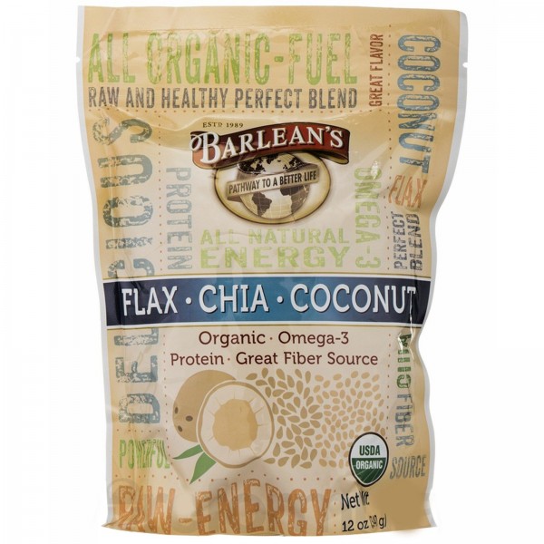 Barlean's Flax-Chia-Coconut Blend 340 г