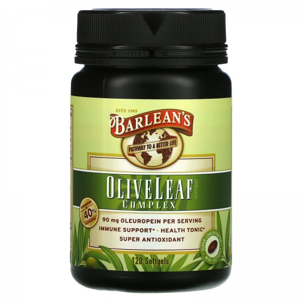 Barlean's Olive Leaf Complex 120 софтгель