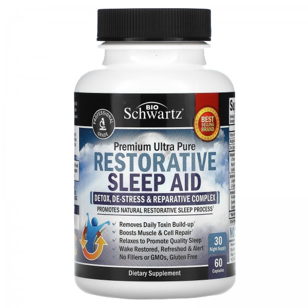 BioSchwartz Restorative Sleep Aid восстановление сна 60 капсул
