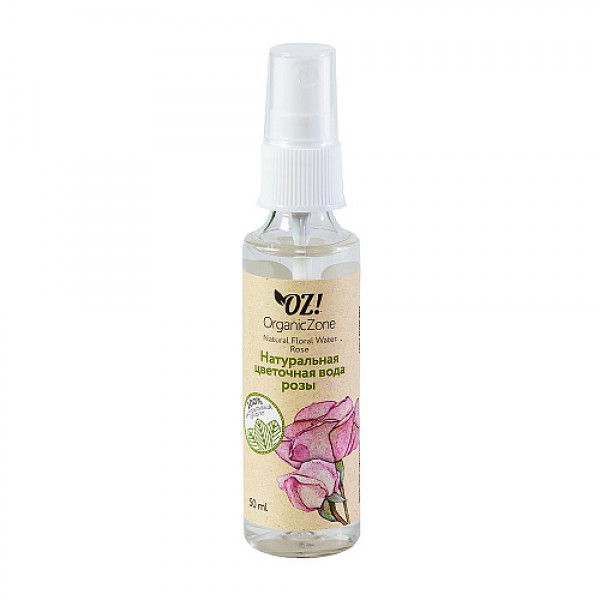 OZ! OrganicZone Цветочная вода `Розы` 50 мл...