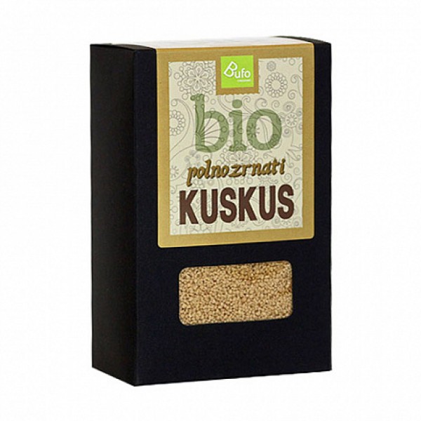 BUFO Organic Кускус пшеничный цельнозерновой 500 г